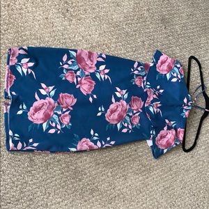 Floral strappy dress